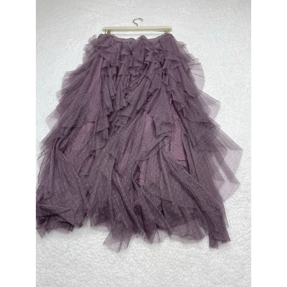 Anthropologie midi skirt